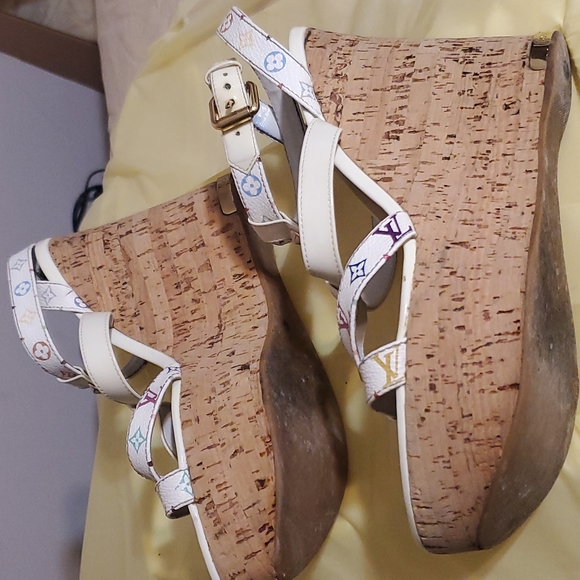 Louis Vuitton  Monogram Multi color  Wedge - Picture 14 of 16